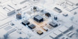 © Thananatt - Innovations in quantum computing and materials science at technology research facility urban environment aerial view