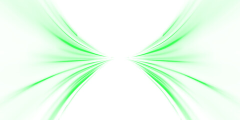 Wall Mural - png neon rays vector abstract background green. futuristic technological style. png abstract backgro