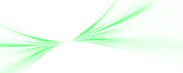 Wall Mural - png abstract vector background with neon green rays. a futuristic technological theme featuring spee