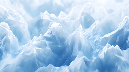 Wall Mural - texture with sharp angular formations and translucent depth
