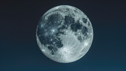 Wall Mural - September's Full Moon Harvest