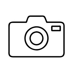 Wall Mural - stock photo camera icon vector illustration for photography and digital imaging design and creative 