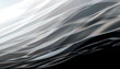 © Connect Images - Abstract waves of white and gray blend seamlessly into a dark background. Blender 3D illustration