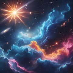 abstract space background with stars, Galaxy background backgrounds astronomy universe.