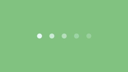 Green  background - Intricate animations.  