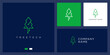© cre_ART_ive - Tree tech logo design template