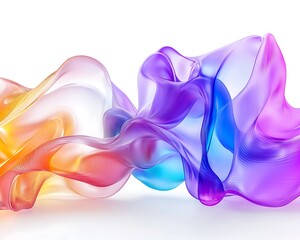 Wall Mural - a dynamic swirl of colors that flow together seamlessly