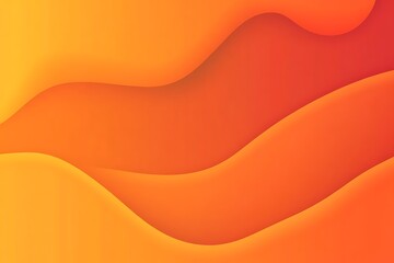 Wall Mural - abstract orange and yellow flowing wave background.