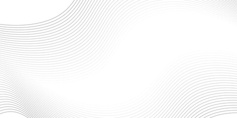 gray wave curve lines banner background design. Digital frequency track equalizer. Stylized line art background. modern soft luxury texture with smooth and clean vector subtle background illustration