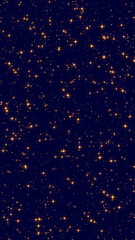 Wall Mural - gold shiny stars glittering and glowing and particles falling ,abstract new year and christmas, vertical social media background	