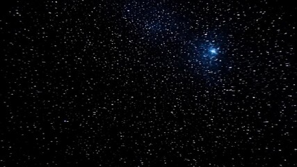 Wall Mural - Experience the wonder of a star-filled sky where countless stars shimmer brightly against the backdrop of darkness. This breathtaking celestial display highlights the beauty of the universe