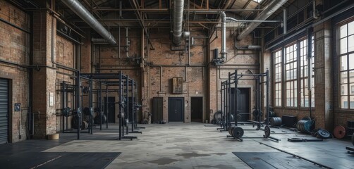   Power Up Abandoned Power Plant Gym Embrace the Industrial Aesthetic and Unleash Your Strength in a Unique and Unconventional