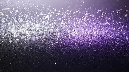 Wall Mural - dark galaxy gradient fading from cosmic purple to stardust silver, with misty texture and sparkling 