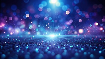 Wall Mural - abstract sparkle background shimmering glittering lights and bokeh