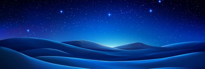 Wall Mural - a backdrop of abstract glitter lights, consisting of gold, blue, and black hues, appears de-focused