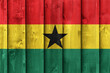 © Mulkan - South Africa flag and ghana flag painted on wooden tag