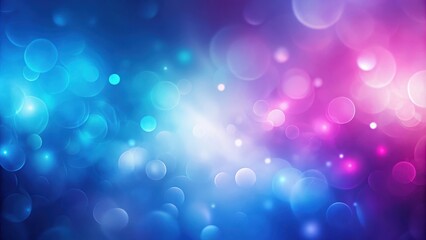 Wall Mural - abstract blue and pink bokeh background for design projects