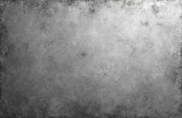 Leinwandbilder - Silver cement wall texture background. Aged, rough grunge surface with scratches and wear. Grey metal metallic weathered painted wall texture. Industrial construction background.