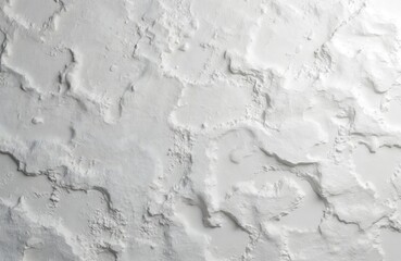 Leinwandbilder - White decorative plaster texture background. Rough stucco cement wall design. Abstract grunge material surface pattern, interior decor, construction. Modern plastered grimy building floor.