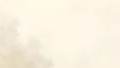 Soft, abstract cream-colored watercolor background with gentle, diffused textures, perfect for any design.