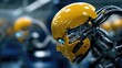 © Giman - Yellow robot head in a factory setting