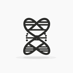 Wall Mural - sajawal0857_dna_edit_-_vector_icon_isolate-26074