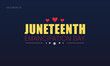 © Welcome to the home  - Emancipation Day Juneteenth Hearts and Stars