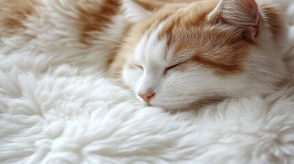 Wall Mural - Close-up of calico or tortoiseshell cat fur texture, showcasing the intricate patterns and vibrant colors of pet hair, symbolizing comfort, warmth, and the beauty of natural animal coats.

