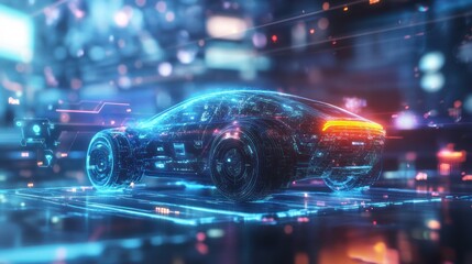 Futuristic Car Design: A Showcase of Advanced Automotive Technology and Innovation