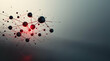 © Sugiri80 - Abstract Molecule Structure with Glowing Connections and Dark Spheres Design