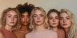 © Ryzhkov - Authentic Diversity Empowerment Gen Z Inclusive Beauty Campaign Celebrating Multicultural Representation in Soft Neutral Tones - Inclusive Marketing Imagery for Modern Brand Storytelling
