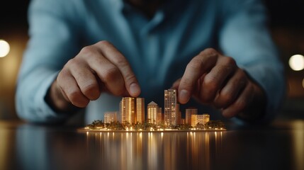 Poster - Immersive Urban Investment Visualization AI-Powered Holographic Real Estate Modeling for Strategic Development and Next-Gen Financial Decision Making