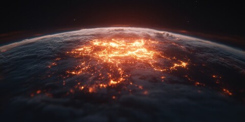 Poster - Luminous Global Networks Immersive 8K Digital Visualization of Worldwide Connectivity and Financial Intelligence in Next-Gen Geospatial Analytics