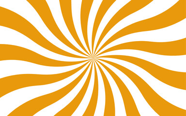 Aufkleber - Abstract background with sunburst or radial burst pattern. Vintage sun ray and spiral sunrise, sunlight creative summer sunny. Flat ,graphic, with sharp, clean edges and retro or comic-inspired design