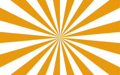 Fototapete - Abstract background with sunburst or radial burst pattern. Vintage sun ray and spiral sunrise, sunlight creative summer sunny. Flat ,graphic, with sharp, clean edges and retro or comic-inspired design