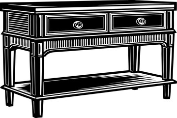 high-quality vector illustration of a chair, ideal for furniture design concepts, interior decor pre