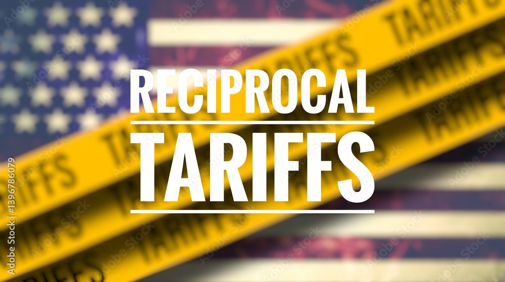 Reciprocal tariffs. US announced Reciprocal tariffs as US stock market ...