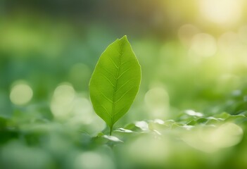 Wall Mural - close greenery wallpaper natural leaf ecology using background nature under view copy space plants g