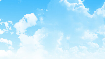 Wall Mural - the vast blue sky and clouds sky. sky clouds background. vector illustration.