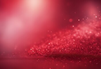 Wall Mural - christmas glitter red background abstract glow wallpaper sparkle glistering birthday valentine holid