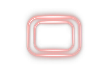 Aufkleber - Glowing red light swirl with spiral and flare effects. Futuristic neon energy trail with sparkle and motion. PNG on transparent background, perfect for dynamic abstract designs