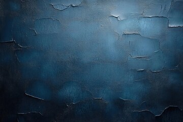 Wall Mural - Dark Blue Abstract Textured Background Portrait Backdrop Oil Painting Style
