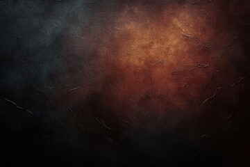 Wall Mural - Vintage Dark Textured Background with Chiaroscuro Lighting for Art and Portrait Photography