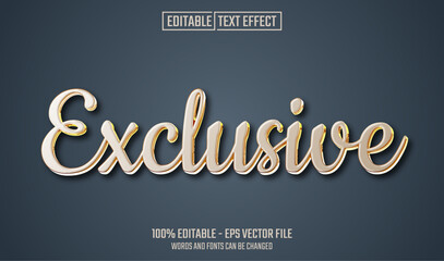 Wall Mural - exclusive editable text effect