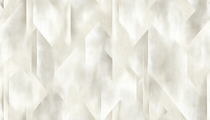 Wall Mural - white abstract geometric background creating seamless pattern