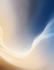 Wall Mural - abstract wave background - abstract light blue and golden waves background - Generative AI