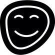 © pexleodesigns - Happy Face Glyph Icon