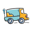 © SulaimanIslam - zamboni icon, zamboni vector illustration-simple illustration of zamboni, perfect for zamboni logos and icons
