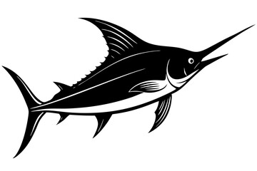 clean and scalable fish vector illustration perfect for aquatic-themed designs, seafood branding, ma