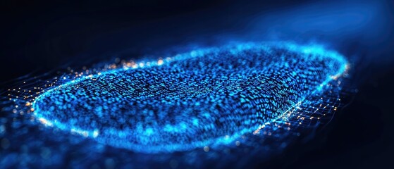 Wall Mural - abstract data visualization
